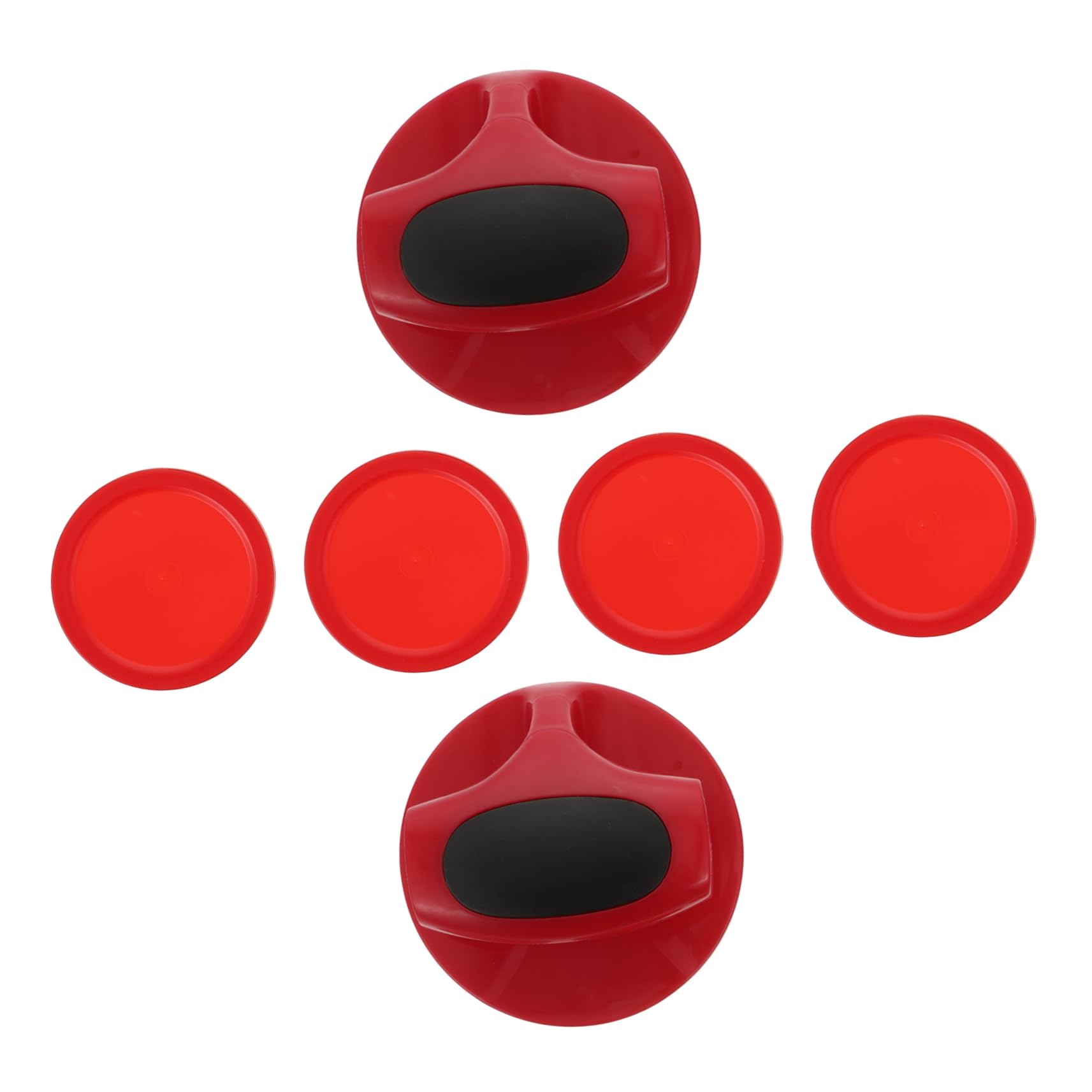 KICHOUSE 1 Set Air Hockey Plastic Hockey Parts for Mini Table Replacement for Paddles