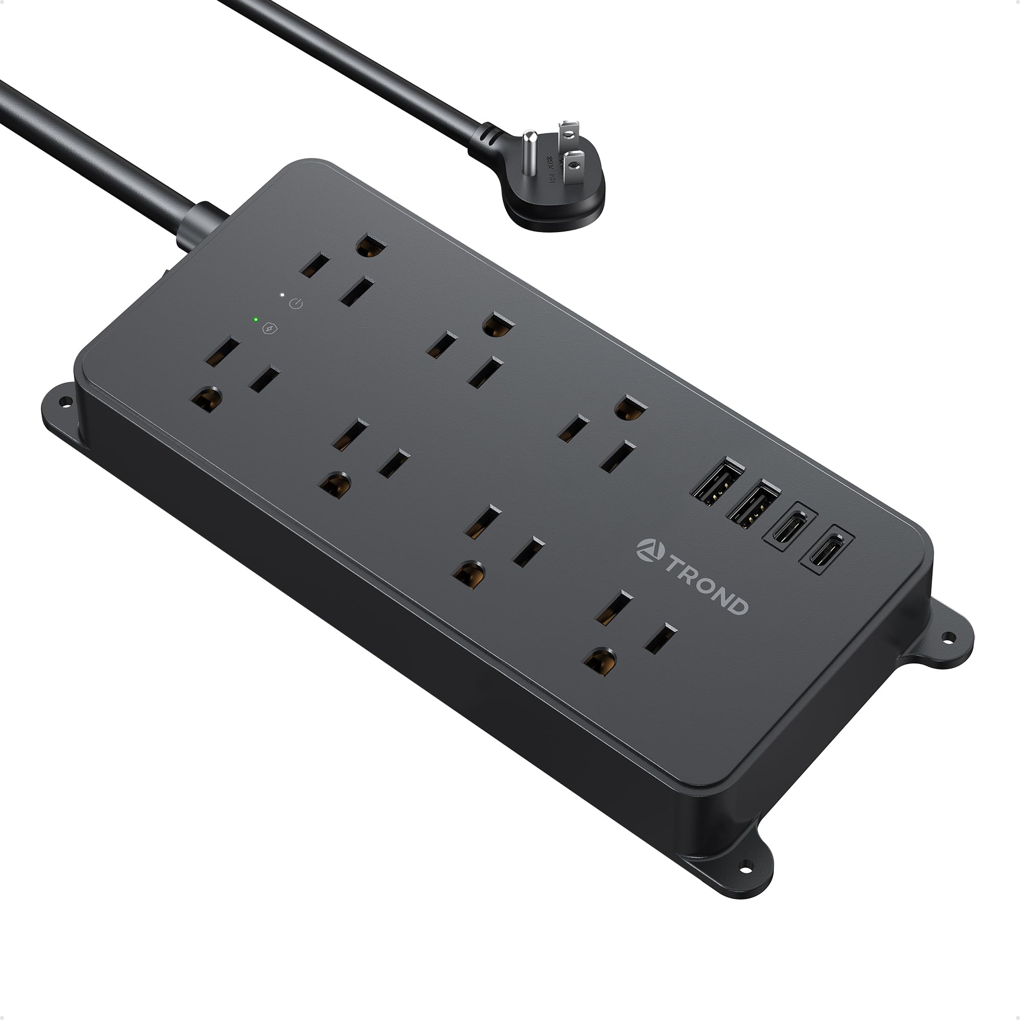 TROND Power Strip Surge Protector, Wall Mount, 5ft, ETL Listed — Amazon image 12