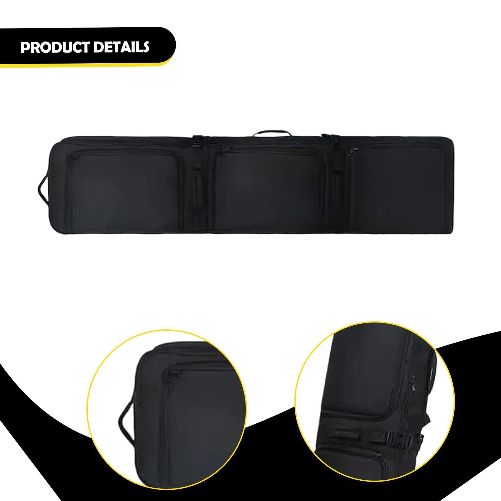 KESOTO Bolsa de Snowboard Impermeable con Ruedas Resistente a Arañazos