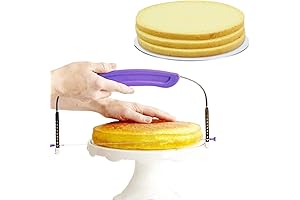 Cake Leveler, Adjustable Cake Cutter Slicer Leveler, Layer Cake Wire Cutter for Wedding Birthday