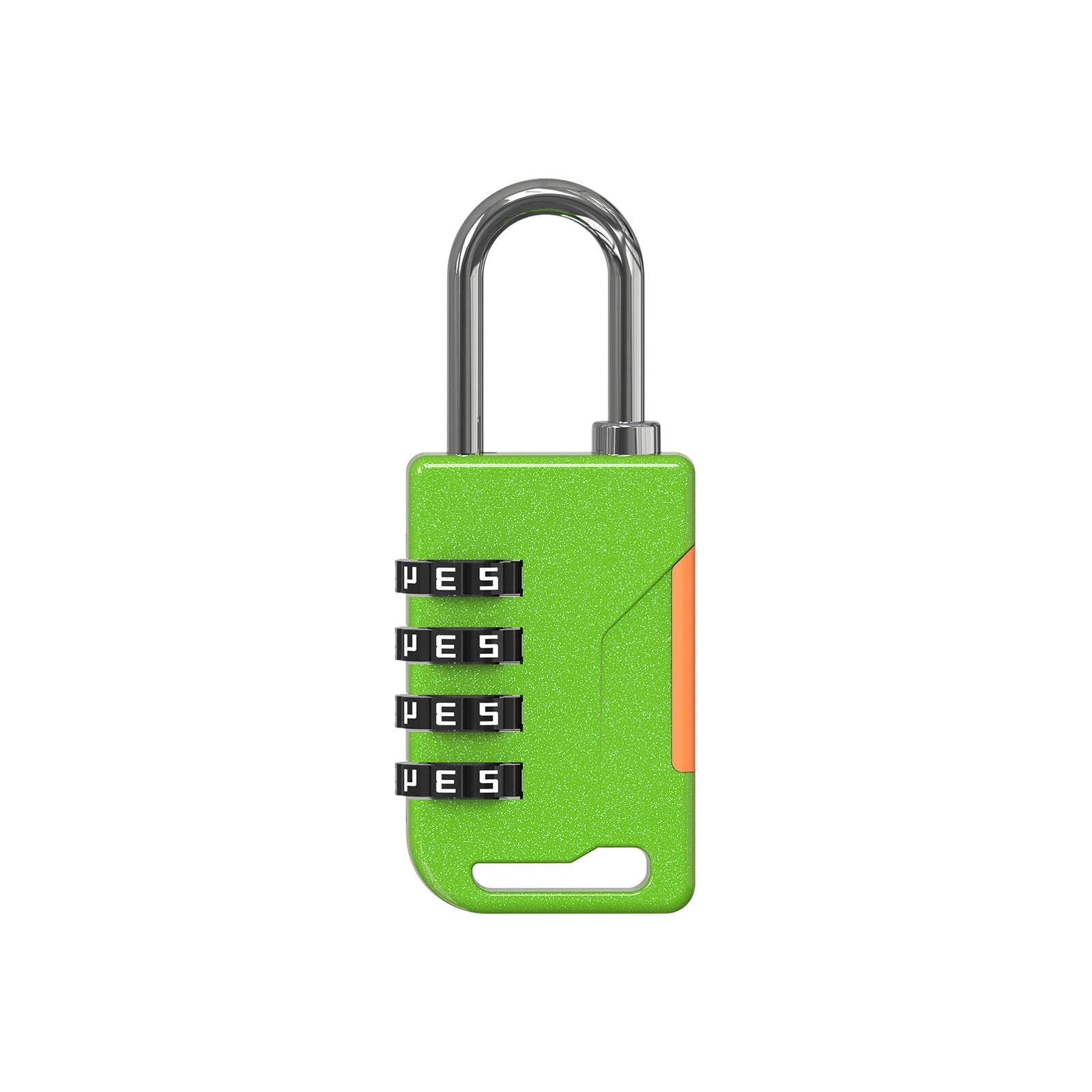 4 Digit Luggage Password Padlock Combination Keyless Unlocks AntiTheft Padlock for School Lockers, Gym Combination for