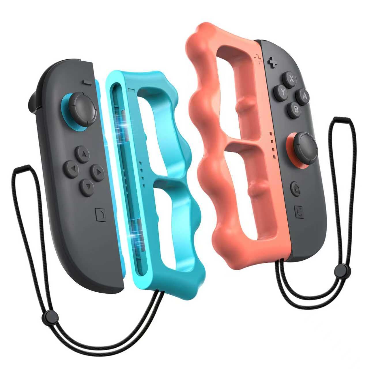 任天堂Switch本体＋別売JoyCon＋JoyConグリップ＋リングフィット Amazon.co.jp: Switch2 Joy-Con用 フィットボクシング グリップ 2025年