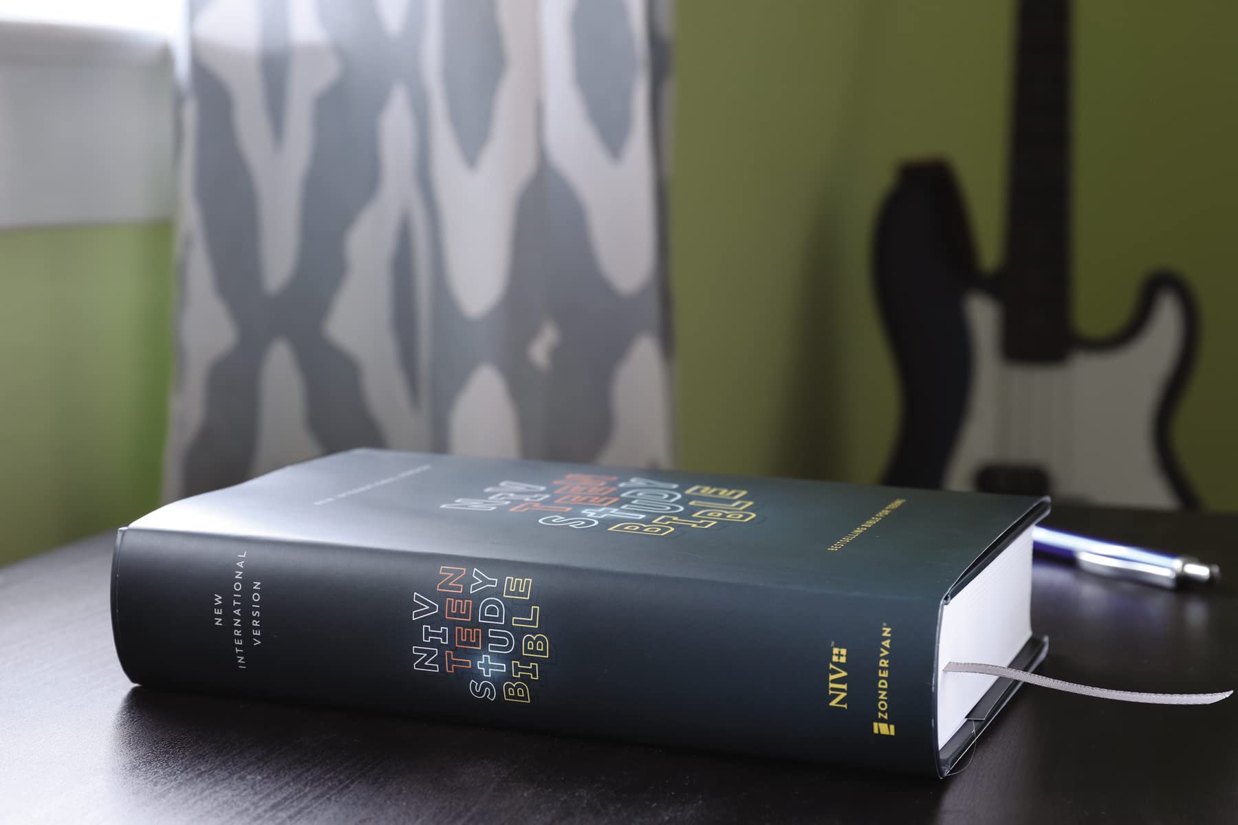 Holy Bible: New International Version, Teen Study Bible, Navy, Comfort Print