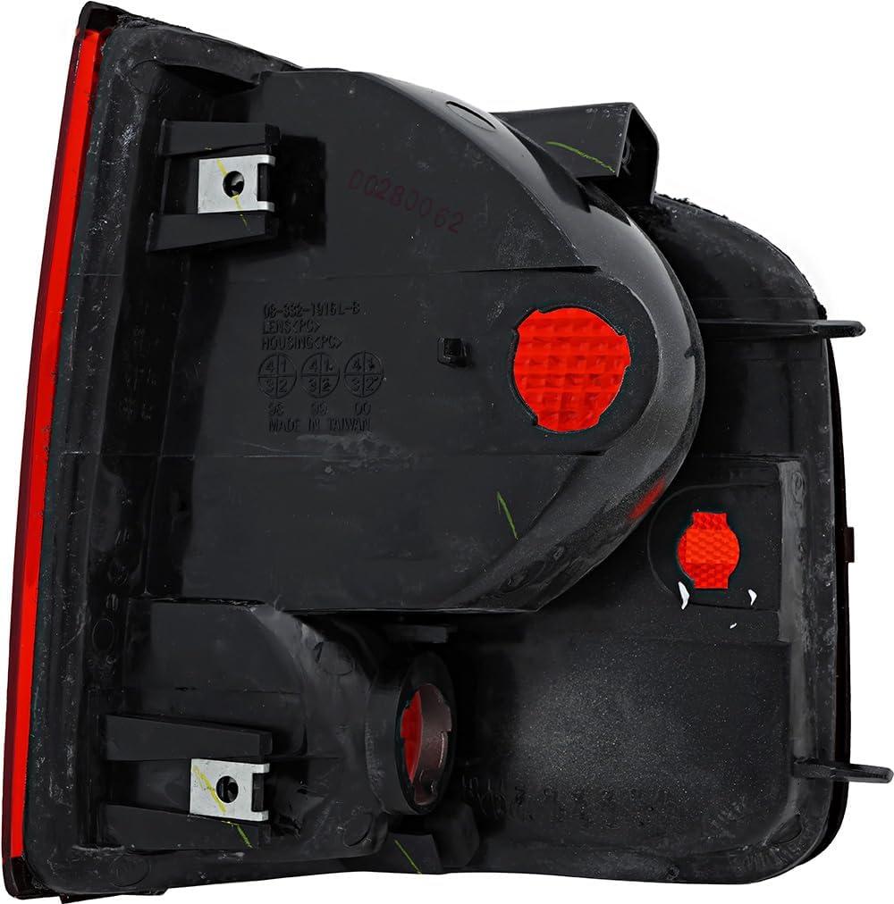 For Chevrolet,GMC S10 S15 Sonoma 1994 1995 1996 1997 1998 1999 2000 2001 2002/Isuzu Hombre 1996-2001 Tail Lights Lamps Set Driver and Passenger Side