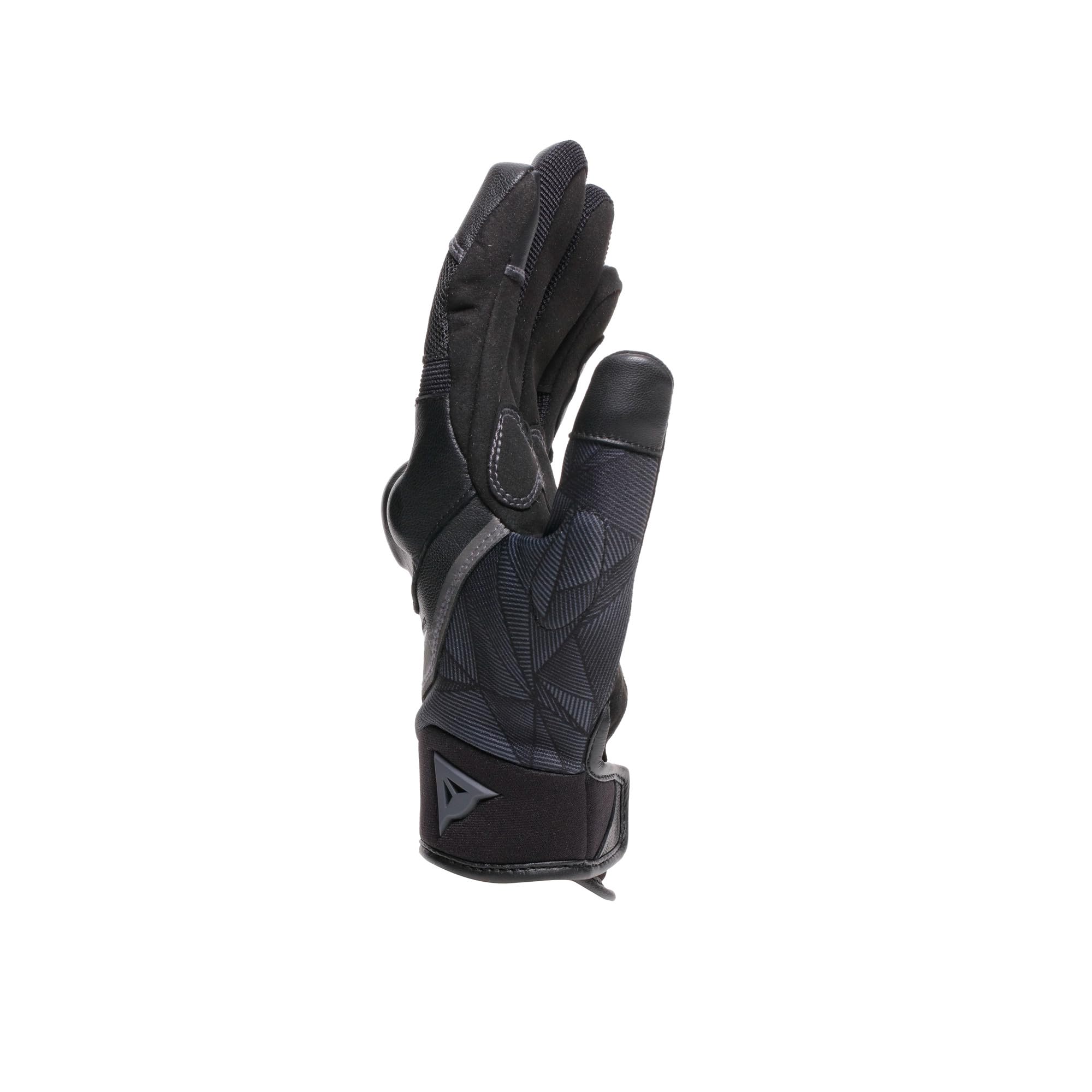 Dainese Herren Ermex Handschuhe Sommer-Motorradhandschuhe, atmungsaktiv, mit Mesh-Einsätzen, starre Knöchelprotektoren, Lederverstärkungen, Touchscreen