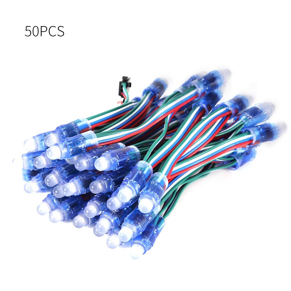 Buy 12 LEDS RGB Lights, WS2811 IC Digital RGB LED Lights Pixels Light