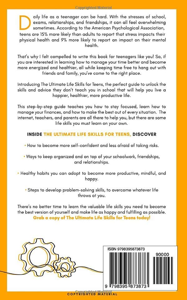 Miniatura 2 de The Ultimate Life Skills for Teens Master Your Health, Time, Relationships, Money, Decision Management, Communication, Prioritization, Conflict, ...