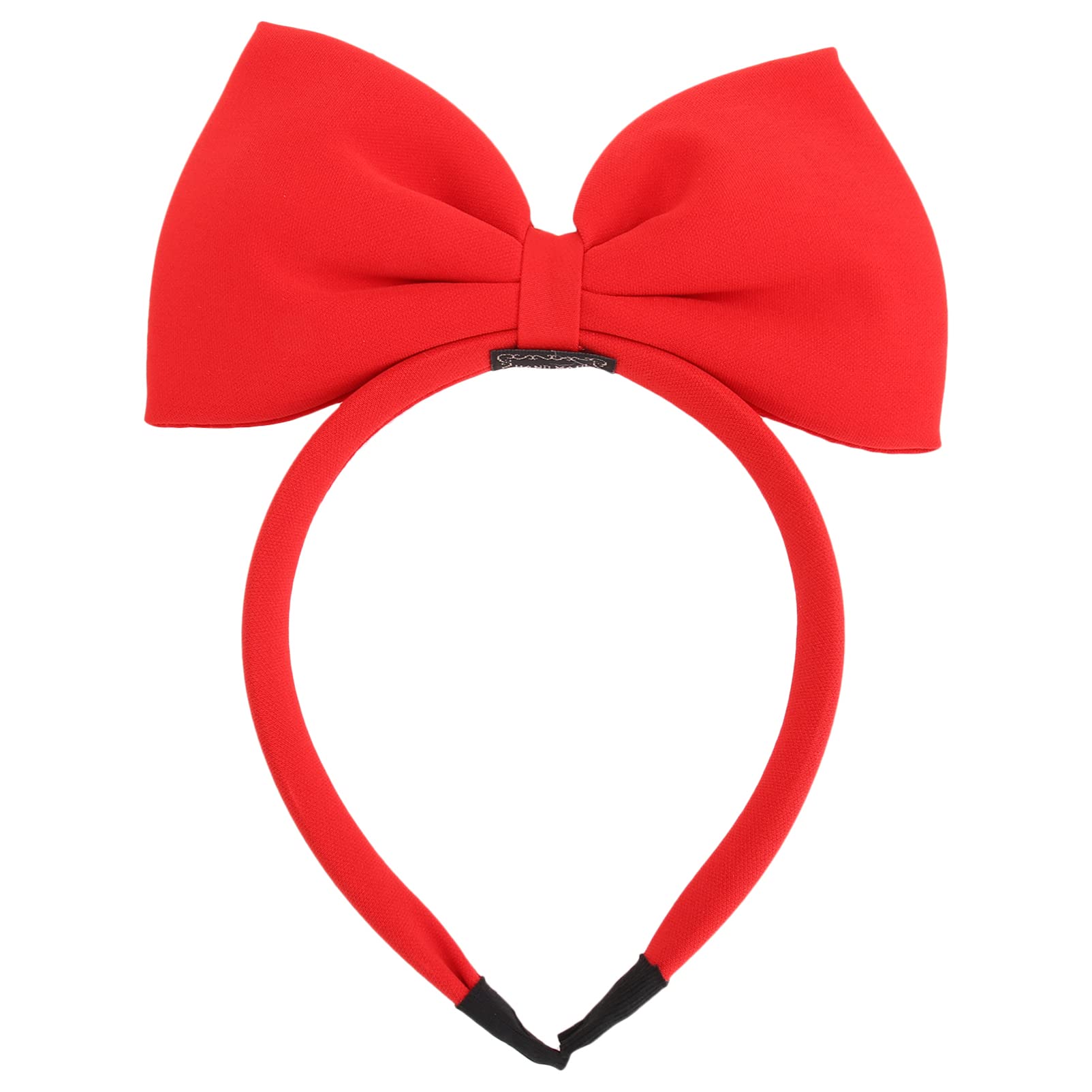 Bowknot Headbands Big Bow Headband: Large Red Hairband Big Bow Grosgrain Ribbon Hair Hoop for Girls Kids Party Cosplay Costume Headwear