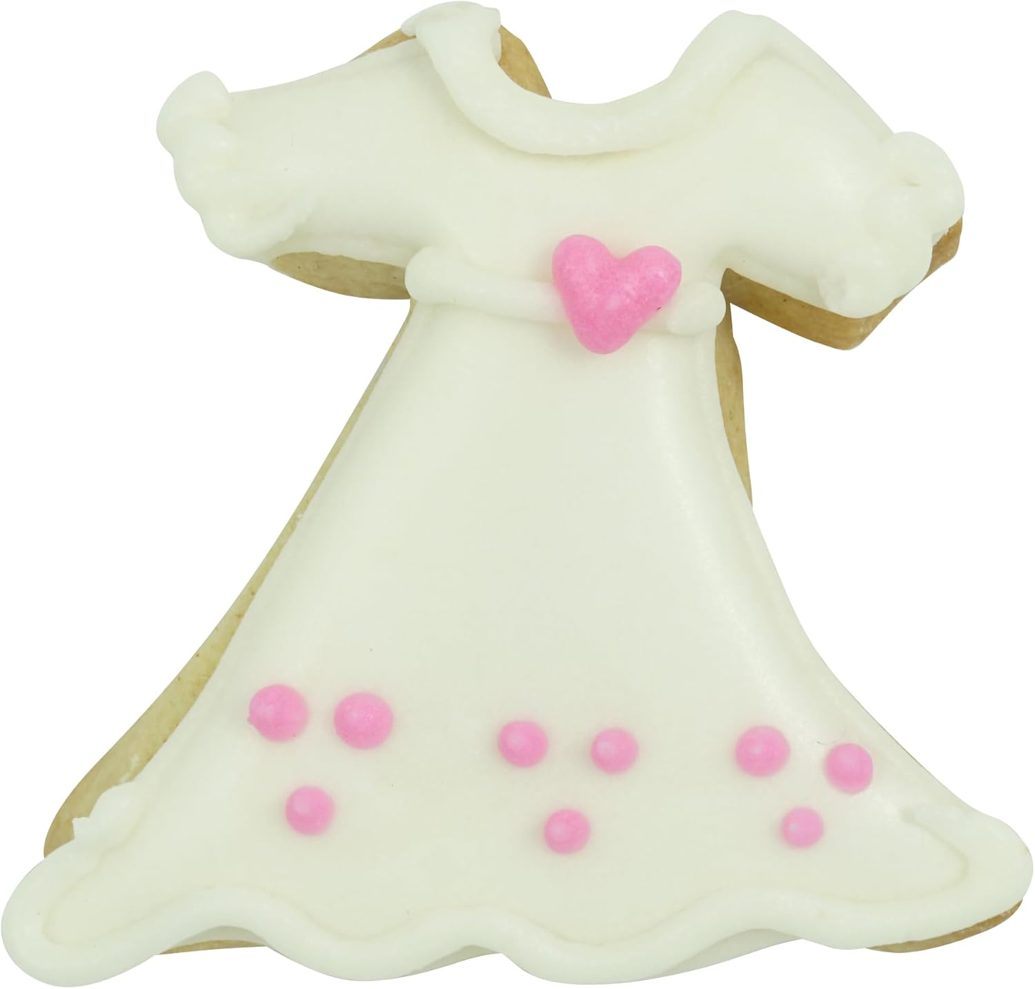R &amp; M Dress Cookie Cutter, Mini, Silver