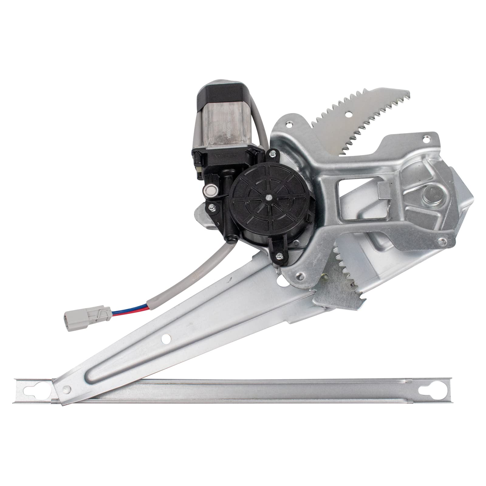 TRQ Rear Passenger Side Power Window Motor and Regulator Assembly Power Compatible with 1998-2002 Honda Accord