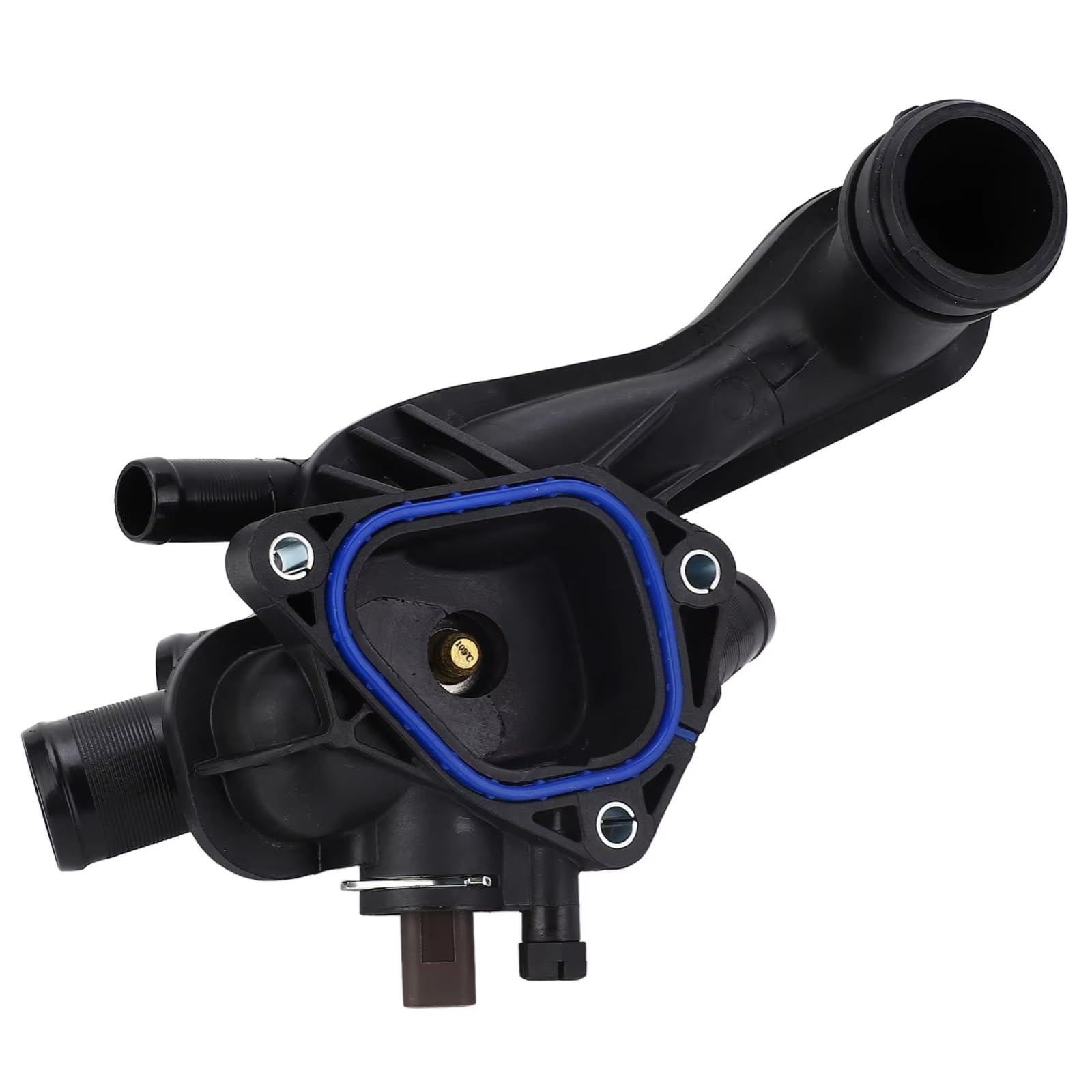 Ensemble Thermostat de Liquide de Refroidissement de Voiture, Remplacement du Thermostat de Liquide de Refroidissement Moteur 11537534521 pour Peugeot 207, 308, 3008 et 5008