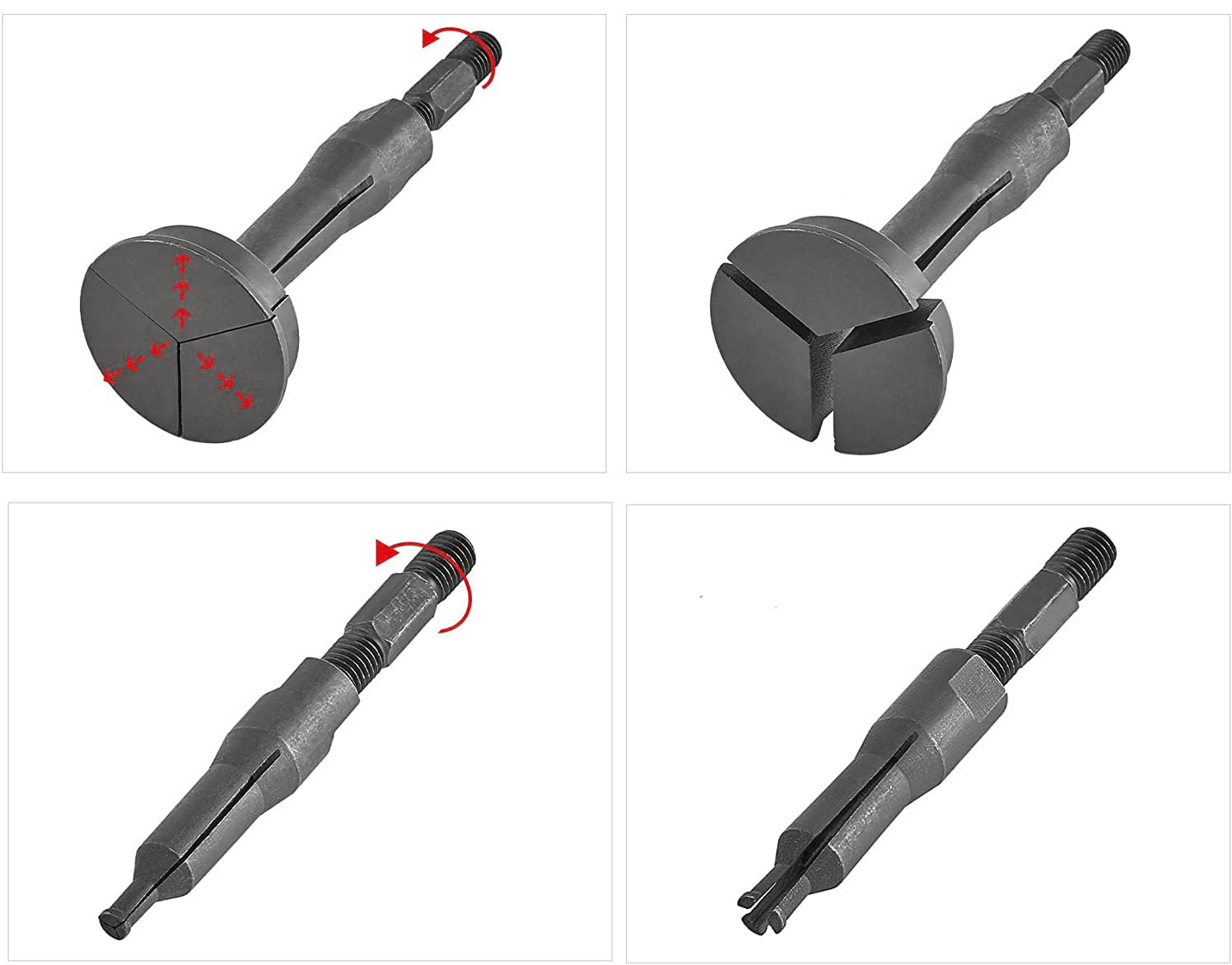 Juego de herramientas para sacar rodamientos internos Extractor de rodamiento con Martillo Deslizante, 16 piezas