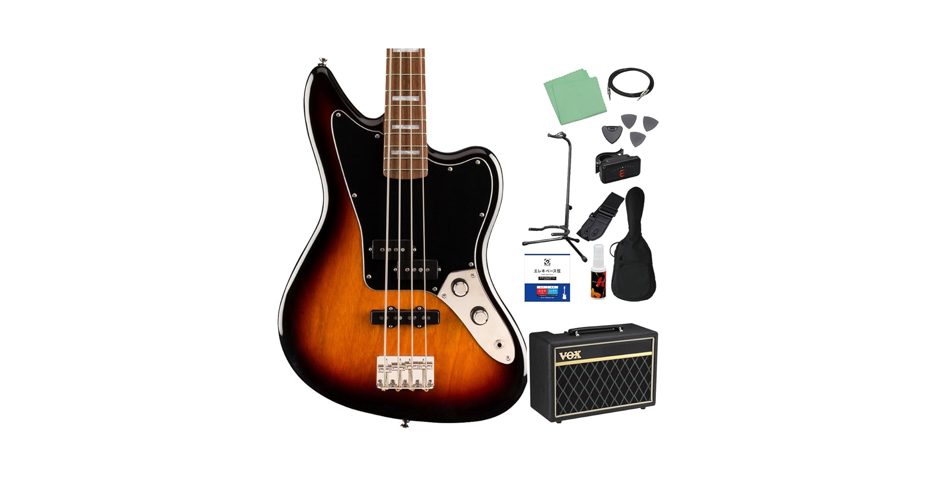 SQUIER スクワイア BY FENDER JAGUAR ジャガー ベース Amazon | Squier by Fender Classic Vibe Jaguar Bass 3-Color