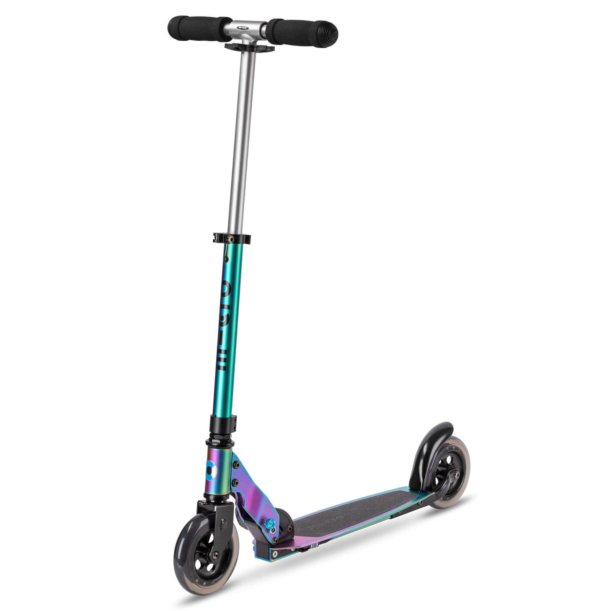 Micro Scooters | Micro Speed Classic Scooter | 8+ Years | Perfect for Adults & Kids | Fast & Foldable | Shock Absorption | Small Wheels | Neochrome