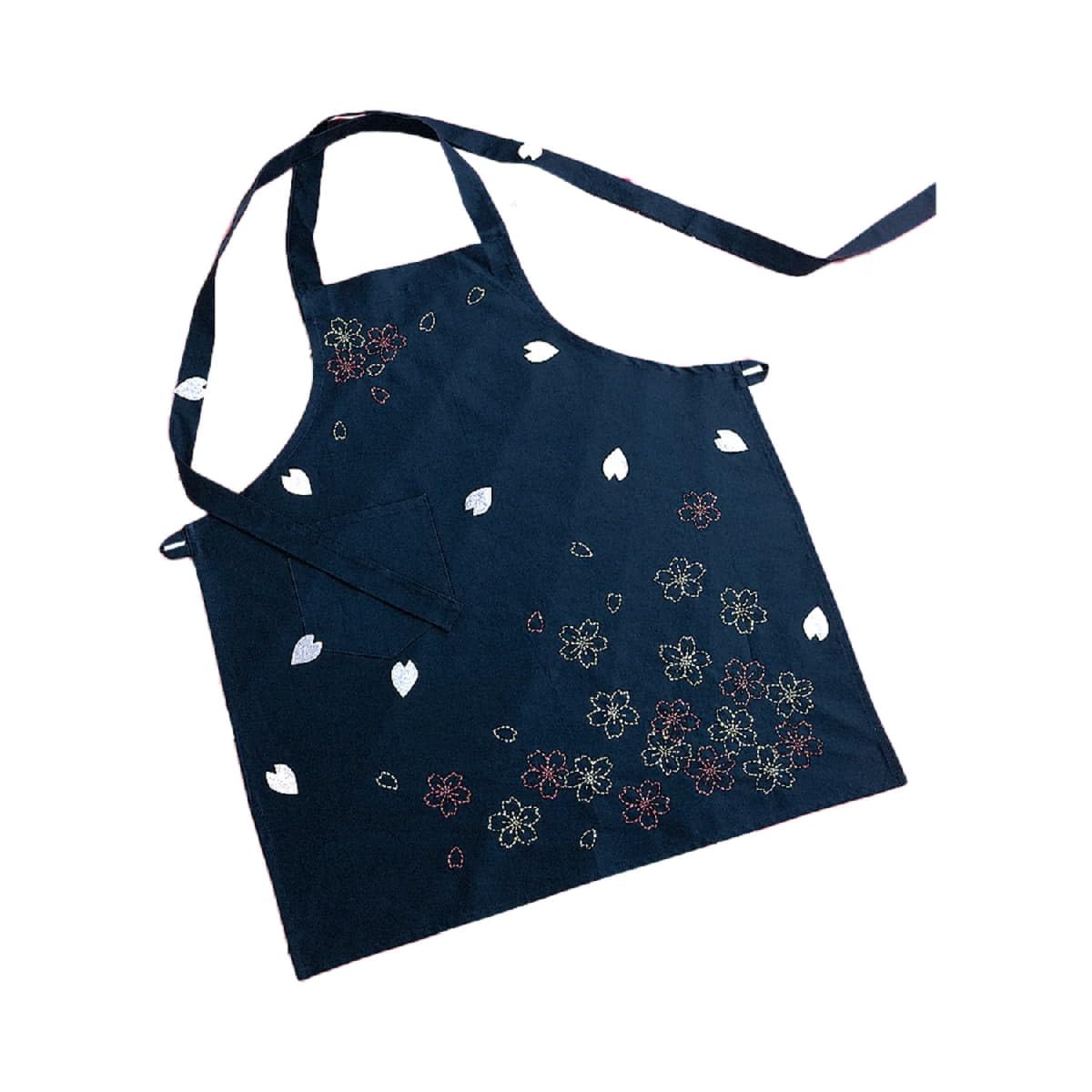 刺し子のエプロンベスト♪ Amazon | オリムパス製絲 刺し子キット 117 | 刺しゅうキット 通販