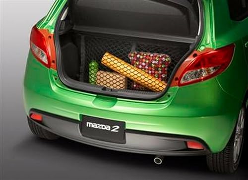 EACCESSORIES EA Red de carga organizadora de maletero trasero para Mazda 2 MAZDA2 2011-2014 Red de carga estilo sobre para sedán Organizador de EACCESSORIES EA Red de carga organizadora de maletero trasero para Mazda 2 MAZDA2 2011-2014 Red de carga estilo sobre para sedán Organizador de