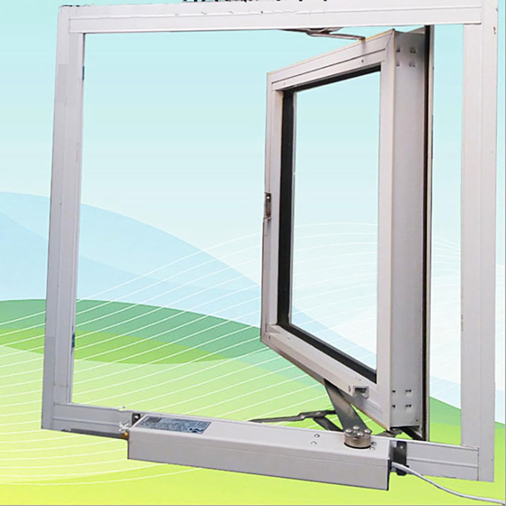 Ouvre-fenêtre électrique, Ouvre-fenêtre automatique - Moteur à battant électrique,pour puits de lumière et aérateur de toit