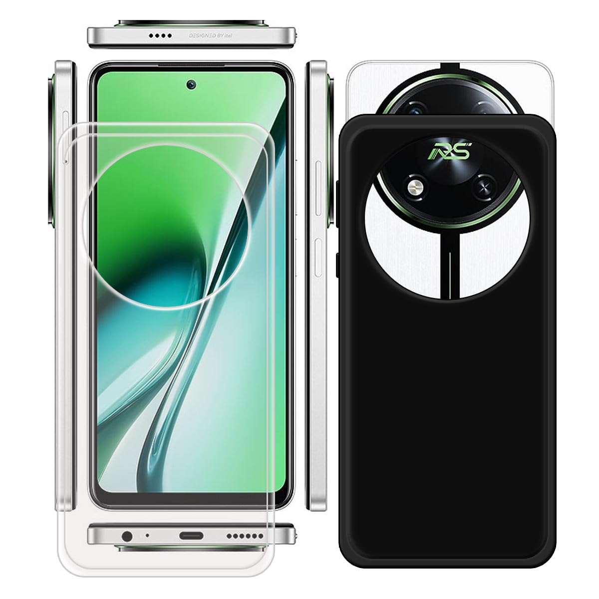 Custodia Morbida In Silicone Trasparente Per Google Pixel 10 - Foto 8