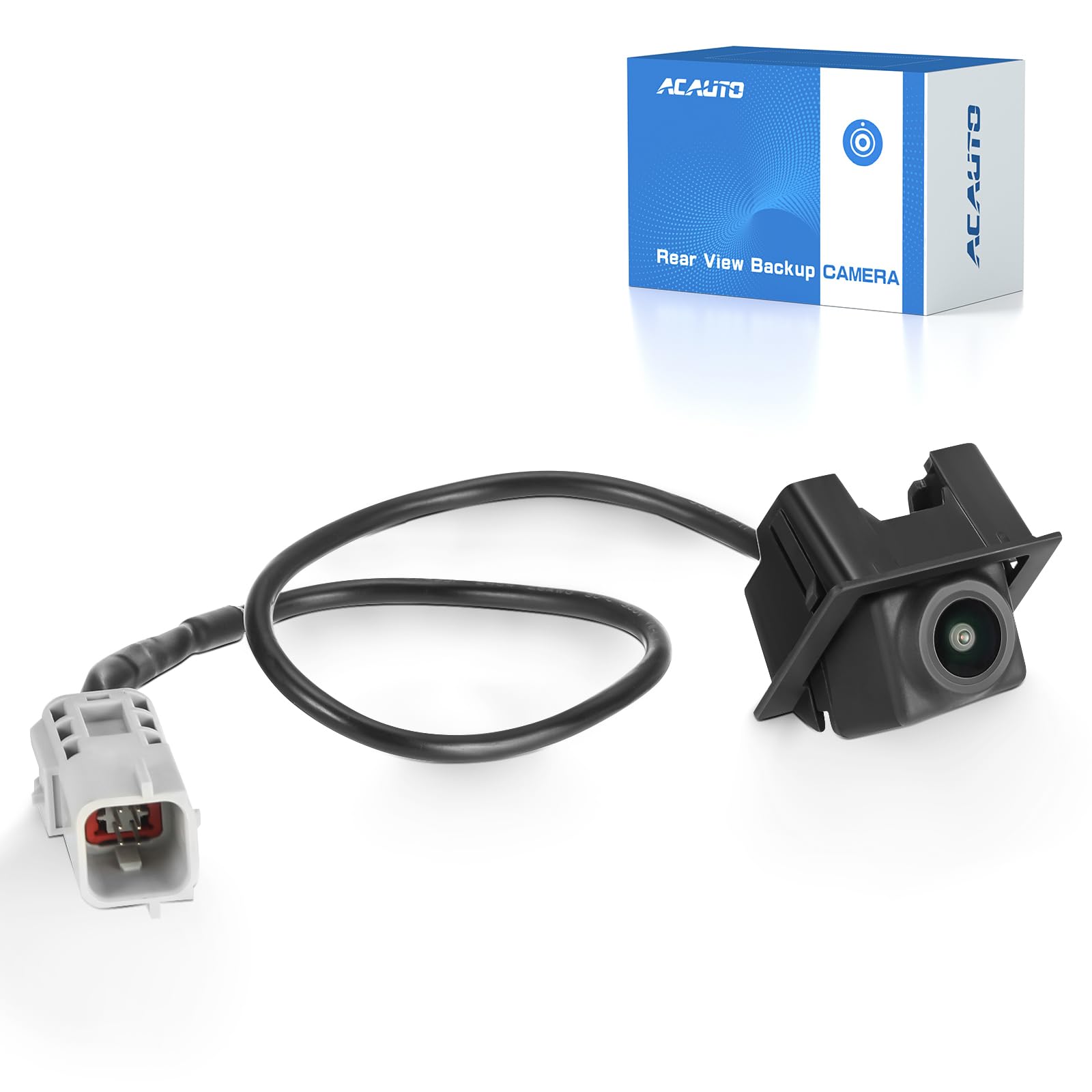 Rear View Backup Camera Fit for Cadillac SRX 2010-2016, Reversing Parking Assist Camera OE Replacement 20910350 15926122 22915398 (6 Plug pin Holes)