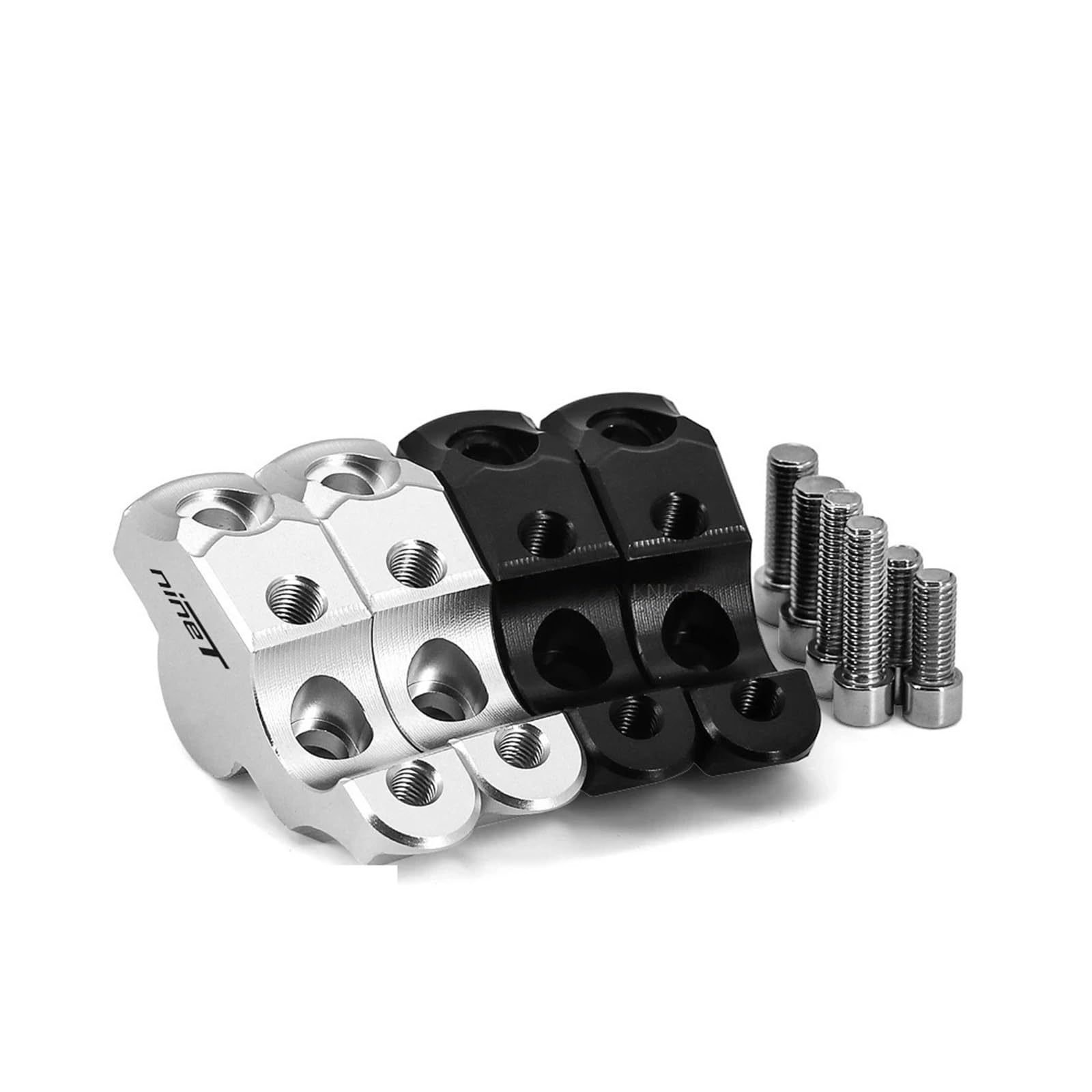 Riser per manubrio moto Riser manubrio moto, morsetto manubrio drag, estensione per R NineT, per R Nine T Pure, RnineT, per Scrambler Urban G/S 2014 -