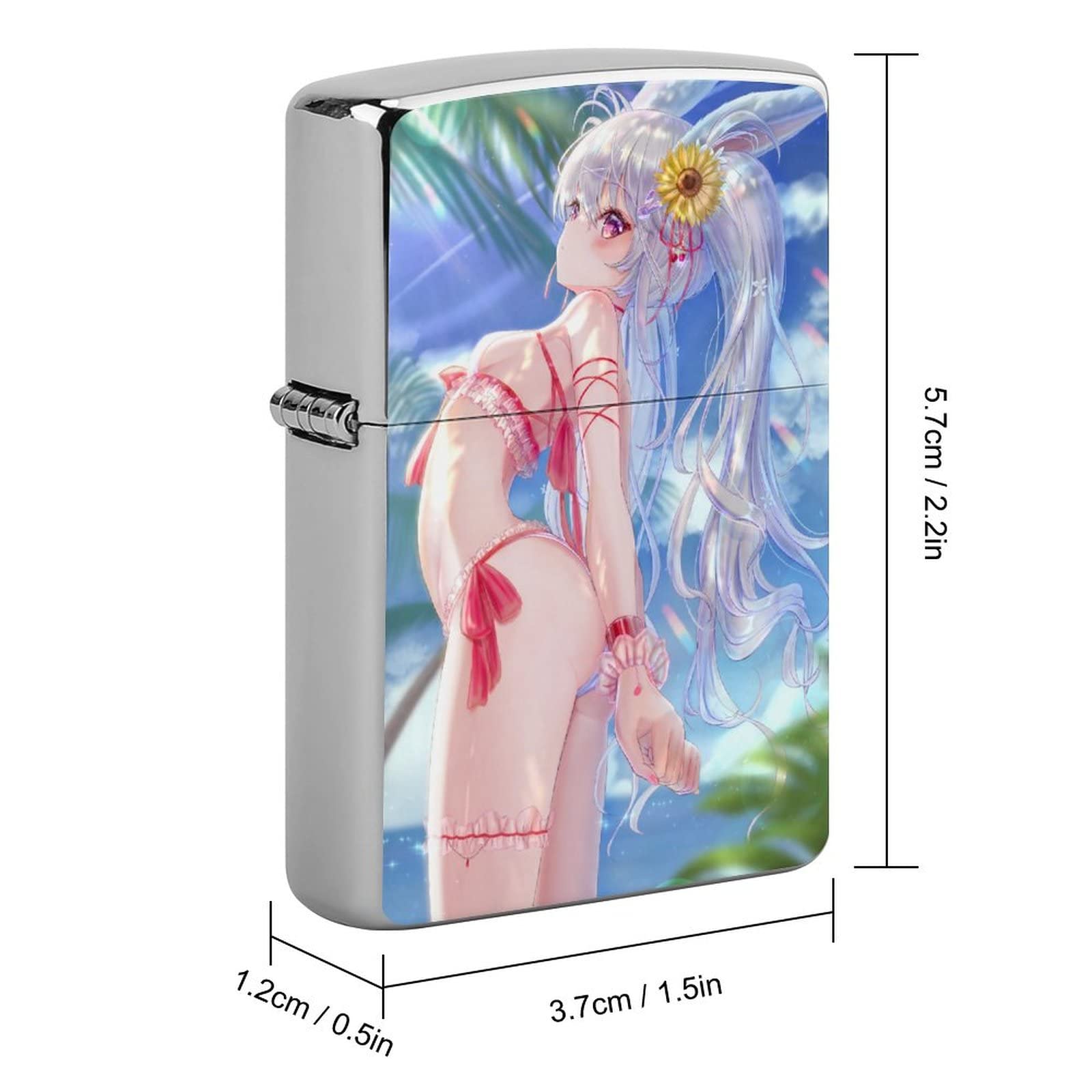Amazon.co.jp: 可愛いキャラクター柄 女の子 銀髪 獣耳 兎耳 水着 