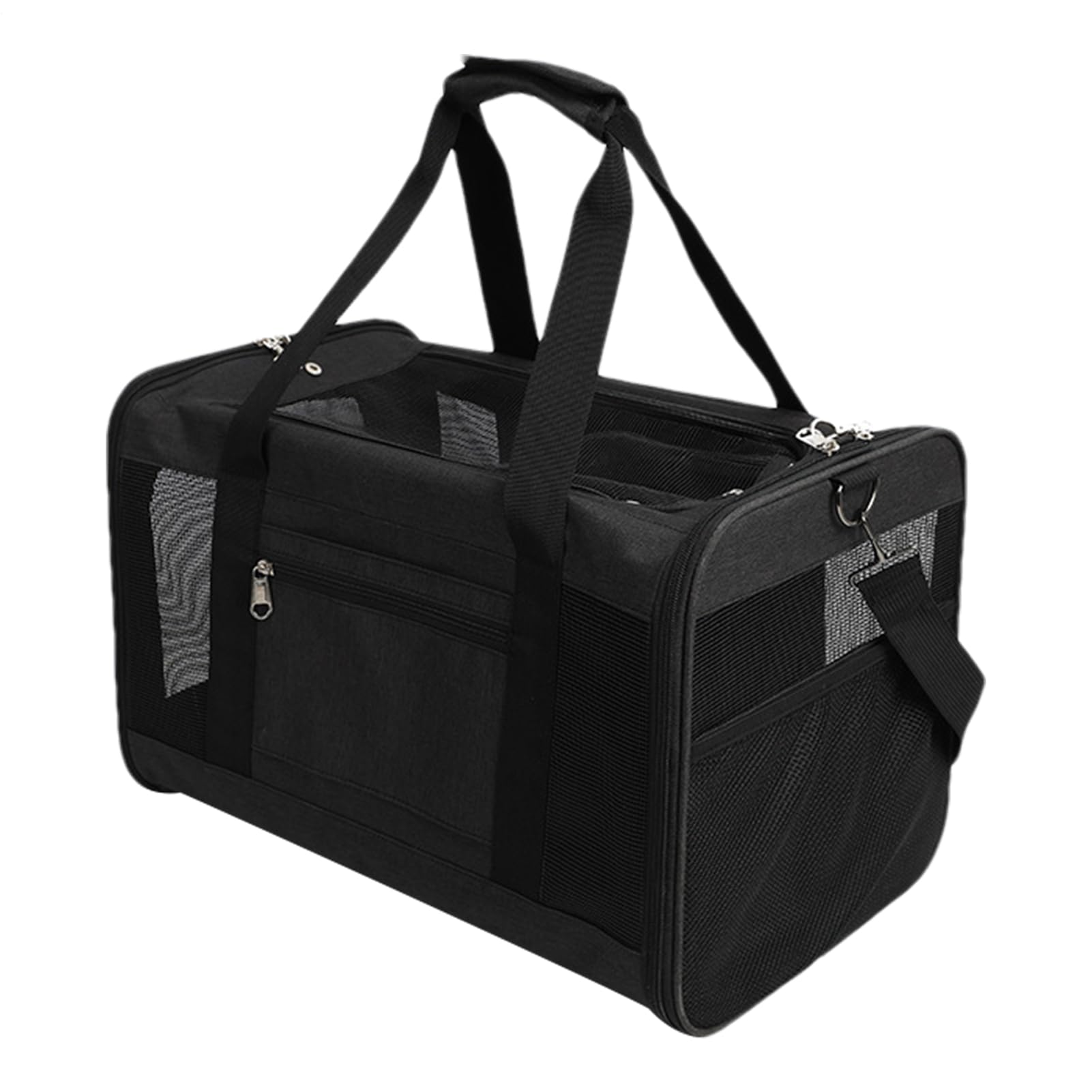 Trasportino Per Gatti Trasportino Morbido Pieghevole per Gatti | Zaino Porta Animali Domestici Traspirante Per Picnic All'aperto Camping Spiaggia Shopping Escursioni Auto Uscite