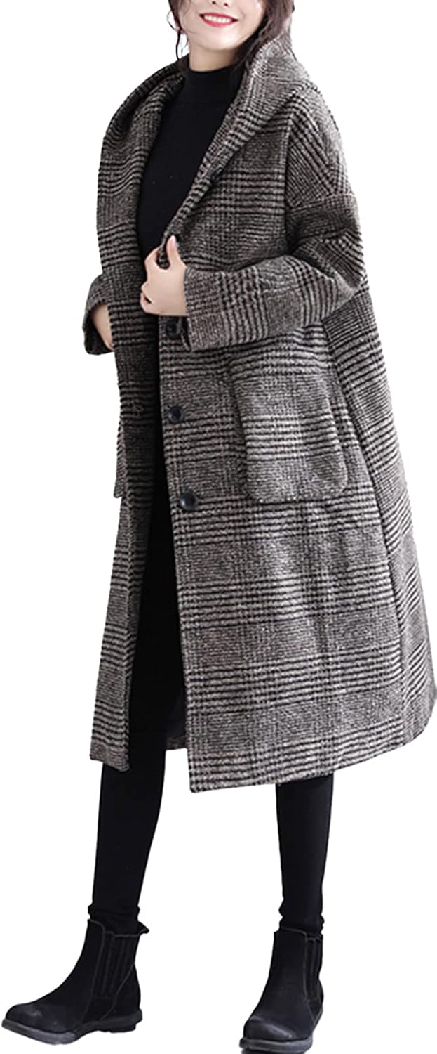 最大81%オフ! マニアニエンナ 総柄 ツイード チェック柄 コート