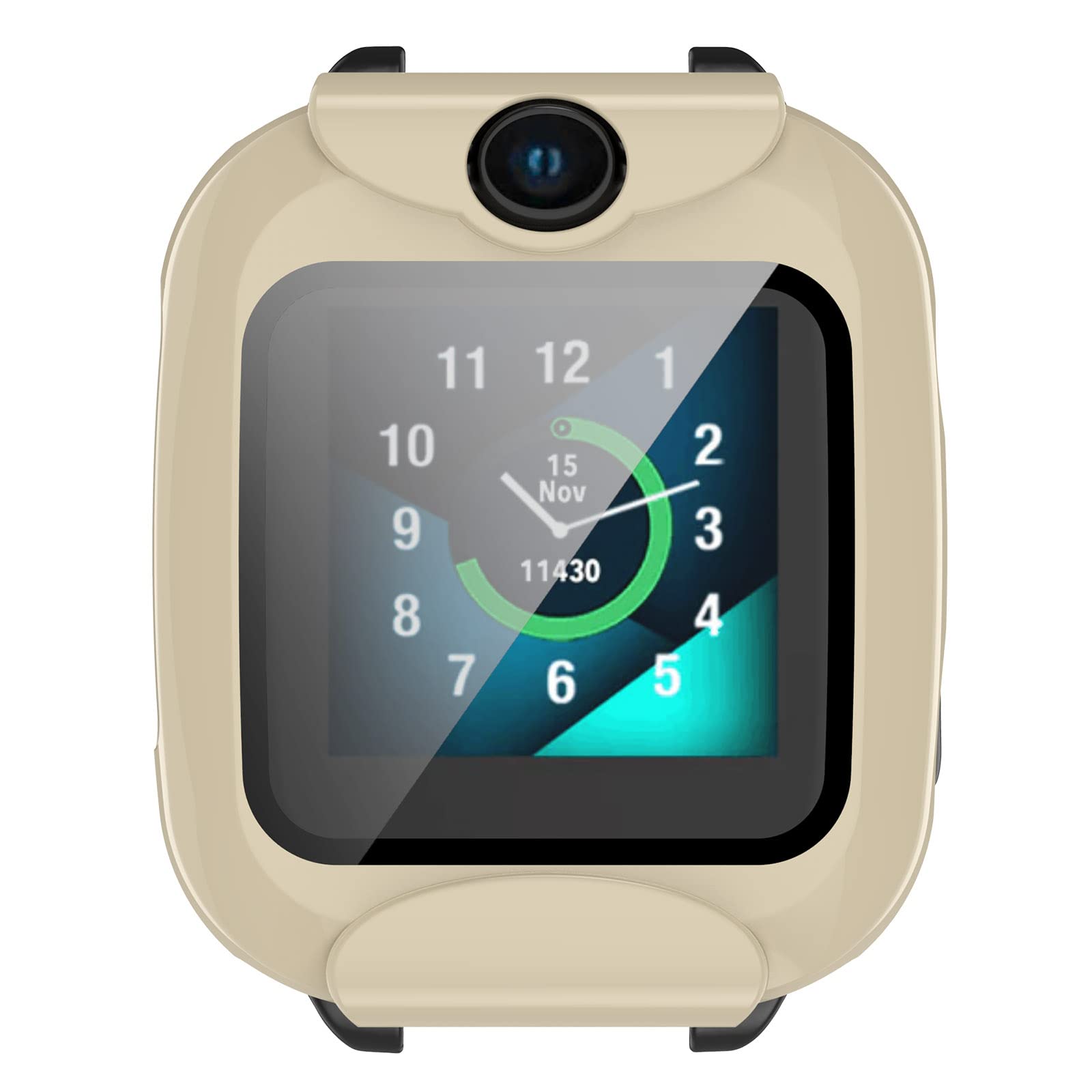 FTRONGRT Cover Protettiva Per Xplora XGO 2 Smartwatch Bambini - Rosa, Con Pellicola Temperata, Protezione Antiurto All-Inclusive - 3