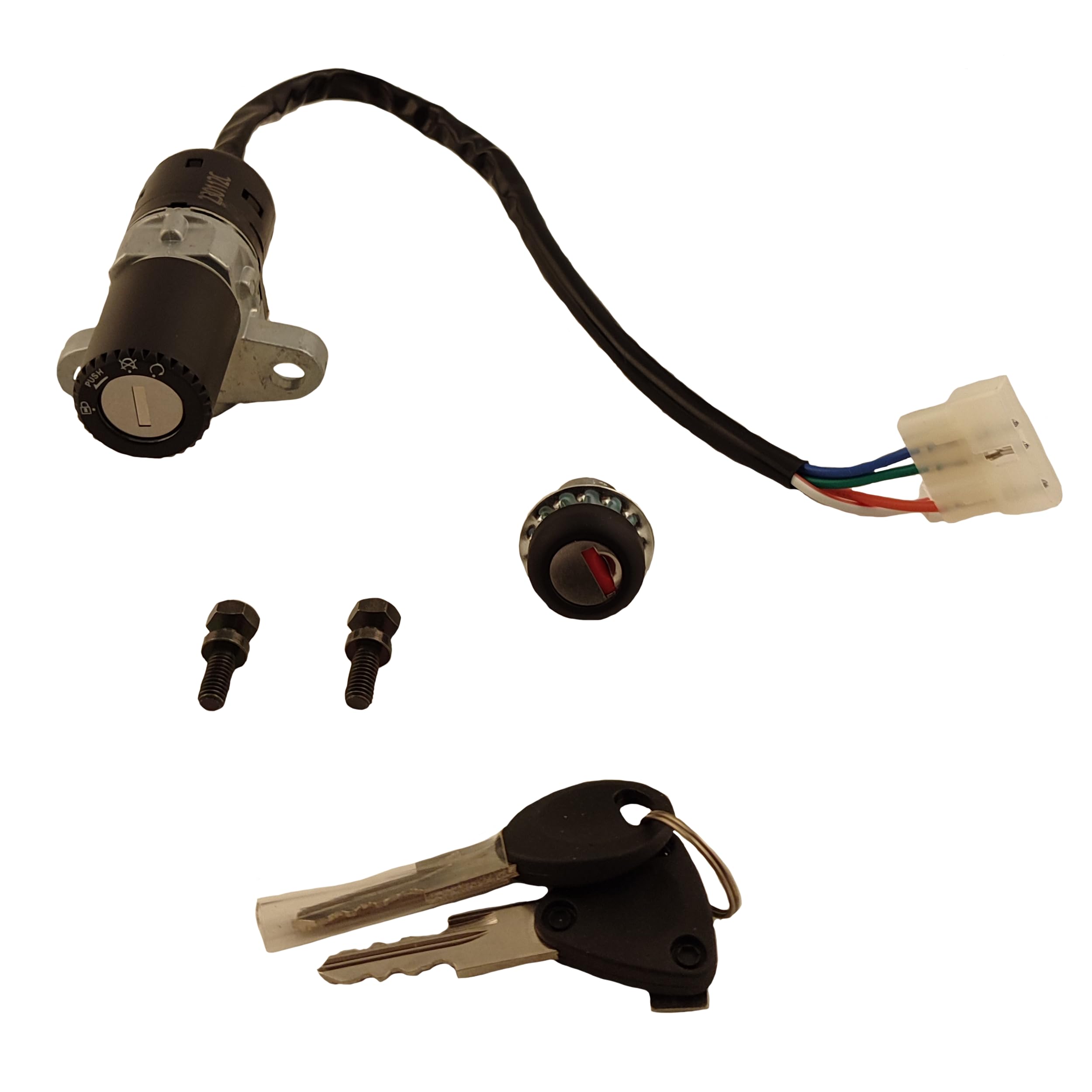 ONE BY CAMAMOTO | Kit Serrature Blocchetto Chiavi Avviamento per Beta RR 50cc (2012-2020) | Rif. Orig. 024.40.008.00.00