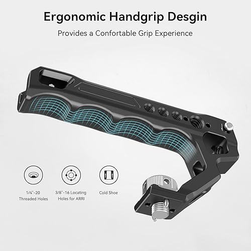 Miniatura 5 de SmallRig Jaula A7 IV con mango superior y abrazadera de cable HDMI, kit básico para Sony Alpha 7R VAlpha 7 IVAlpha 7 S III - 3668