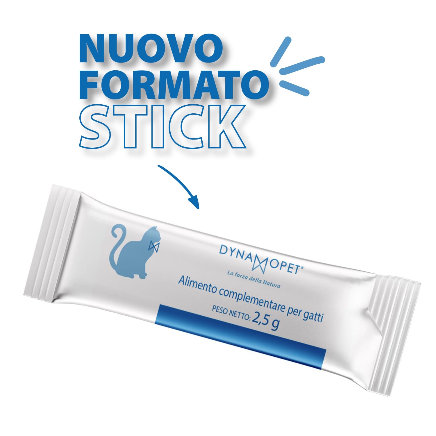 DìSenior F - Alimento Complementare per Gatti Anziani, Confezione 20 Stick da 2,5 g - uno Stickogni 5 kg di Peso dell'Animale