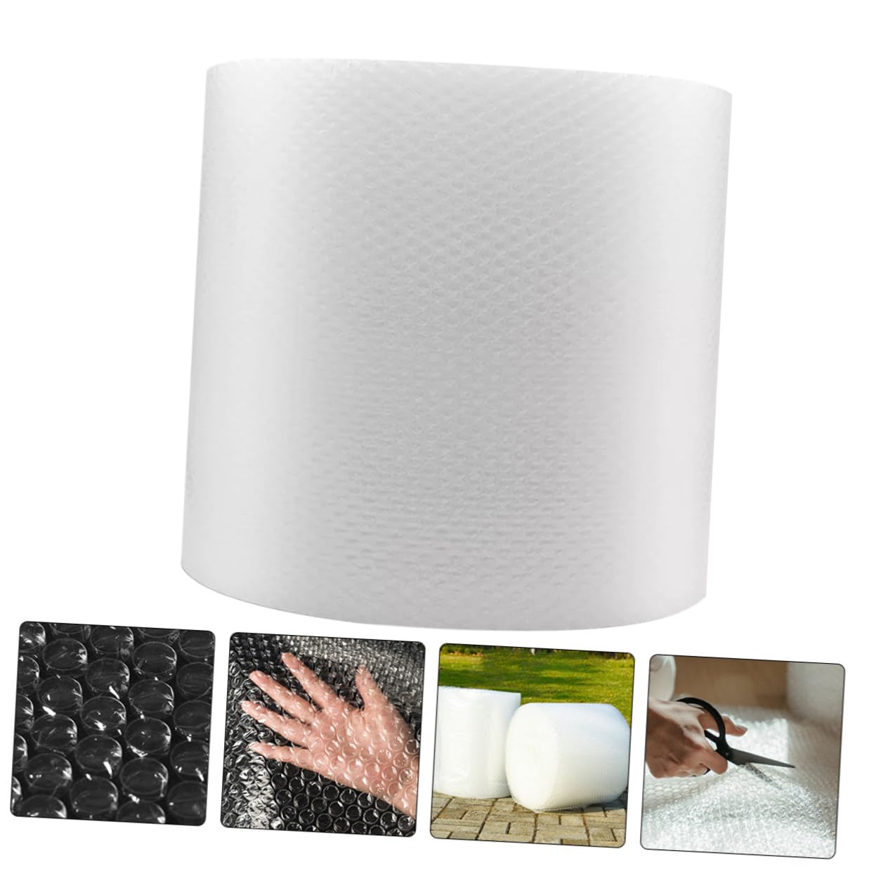 Película de Burbujas para Embalaje, Material Ldpe, Protección contra Golpes, Adecuado para Transporte y Embalaje de Cerámicas y Objetos Frágiles