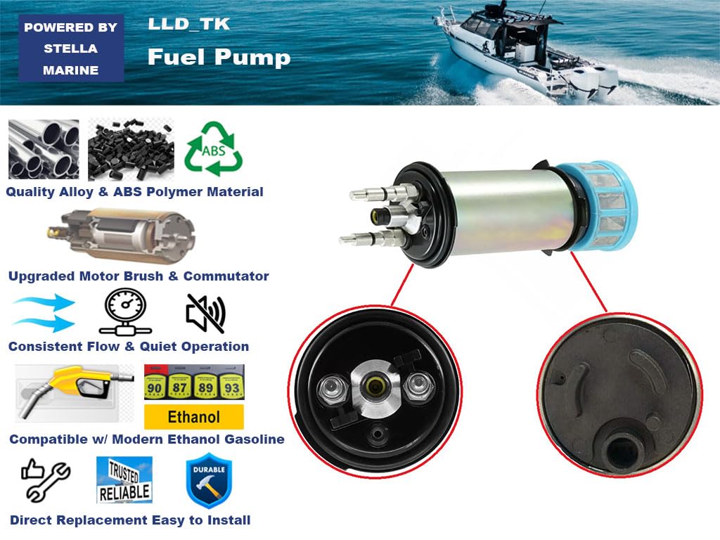 Amazon.com: Fuel Pump Replace for Yamaha Outboard DX LX VX SX DX