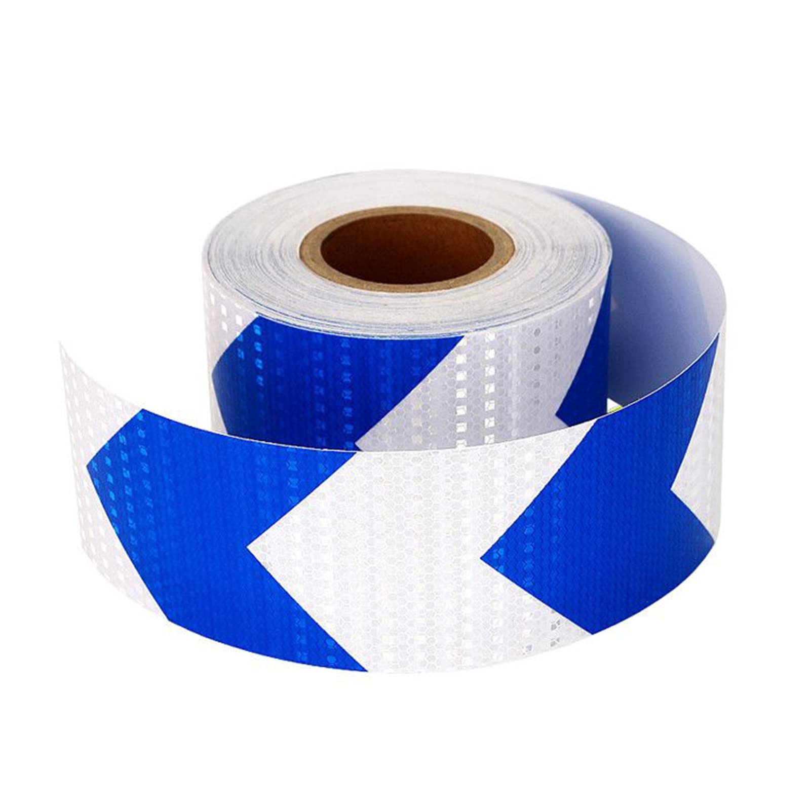 VHcgCGJ reflective tape, Reflective Tape Warnig Self Adhesive Marking High Intensity Sticker for Car Truck(Blue White)