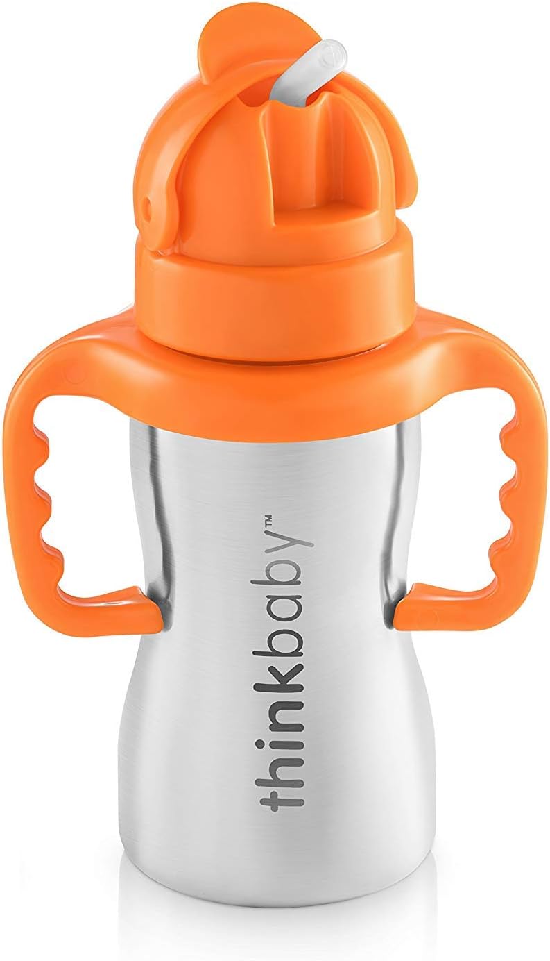 Thinkbaby Thinkster Steel Bottle (Silver)