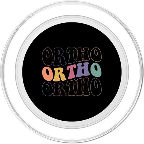 Miniatura 8 de Orthodontic Ortho Boho Funny Orthodontist PopSockets Swappable PopGrip