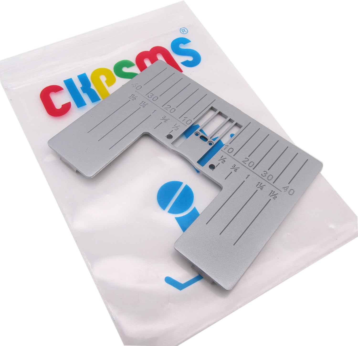 CKPSMS Brand -1PCS Straight Stitch Needle Plate #4129642-03 Compatible with/Replacement for Viking Brand Opal 650/670/690Q, Designer Topaz 20/30/40/50, Sapphire 830/835/850/855/875/930