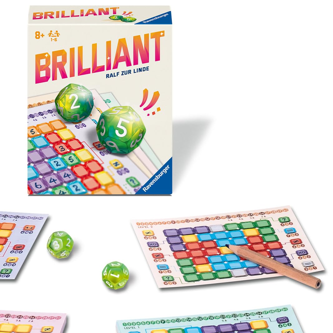 Brilliant - Gesellschaftsspiel & Brettspiel ab 8 Jahre