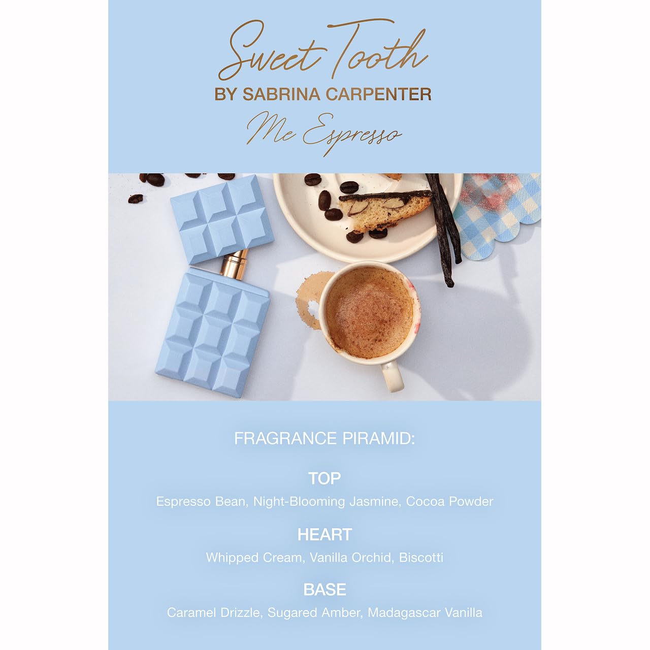 SCENT BEAUTY Sabrina Carpenter Eau de Parfum & Body Spray Bundle - Me Espresso - 1 fl oz & 8 fl oz - Image 3