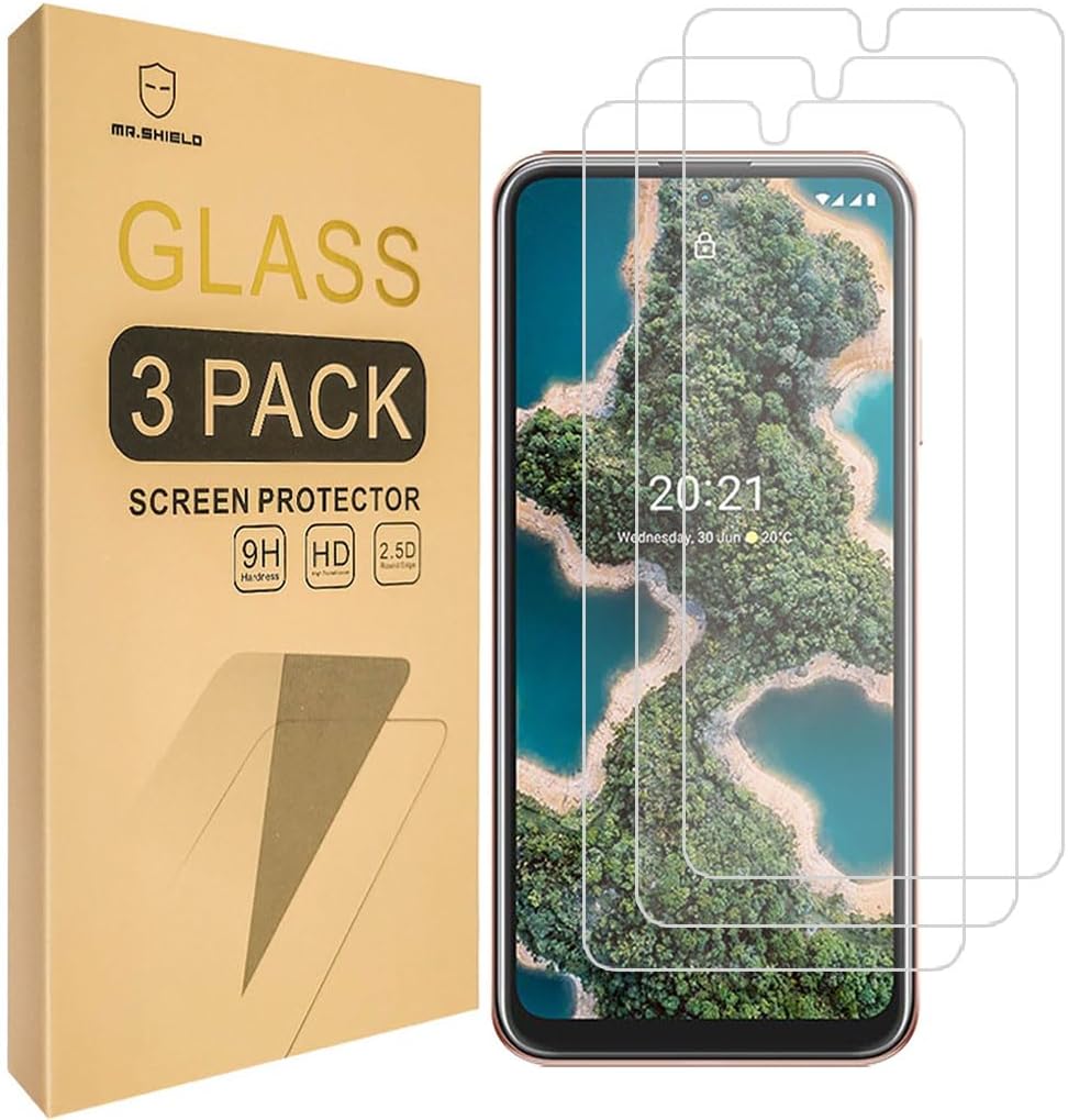 Mr.Shield Screen Protector voor DJI OSMO Action 5 Pro [Achter Lens Voor] 3-Pack [9 stuks] 9H Gehard Glas Film Schermbeschermer, Krasbestendige, HD Doorzichtig