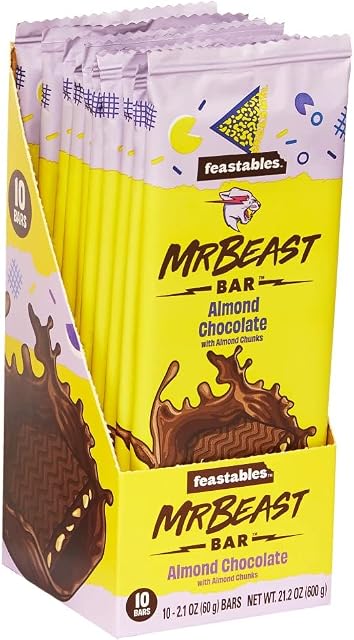 Feastables MrBeast tabliczka czekolady (Almond Chocolate)