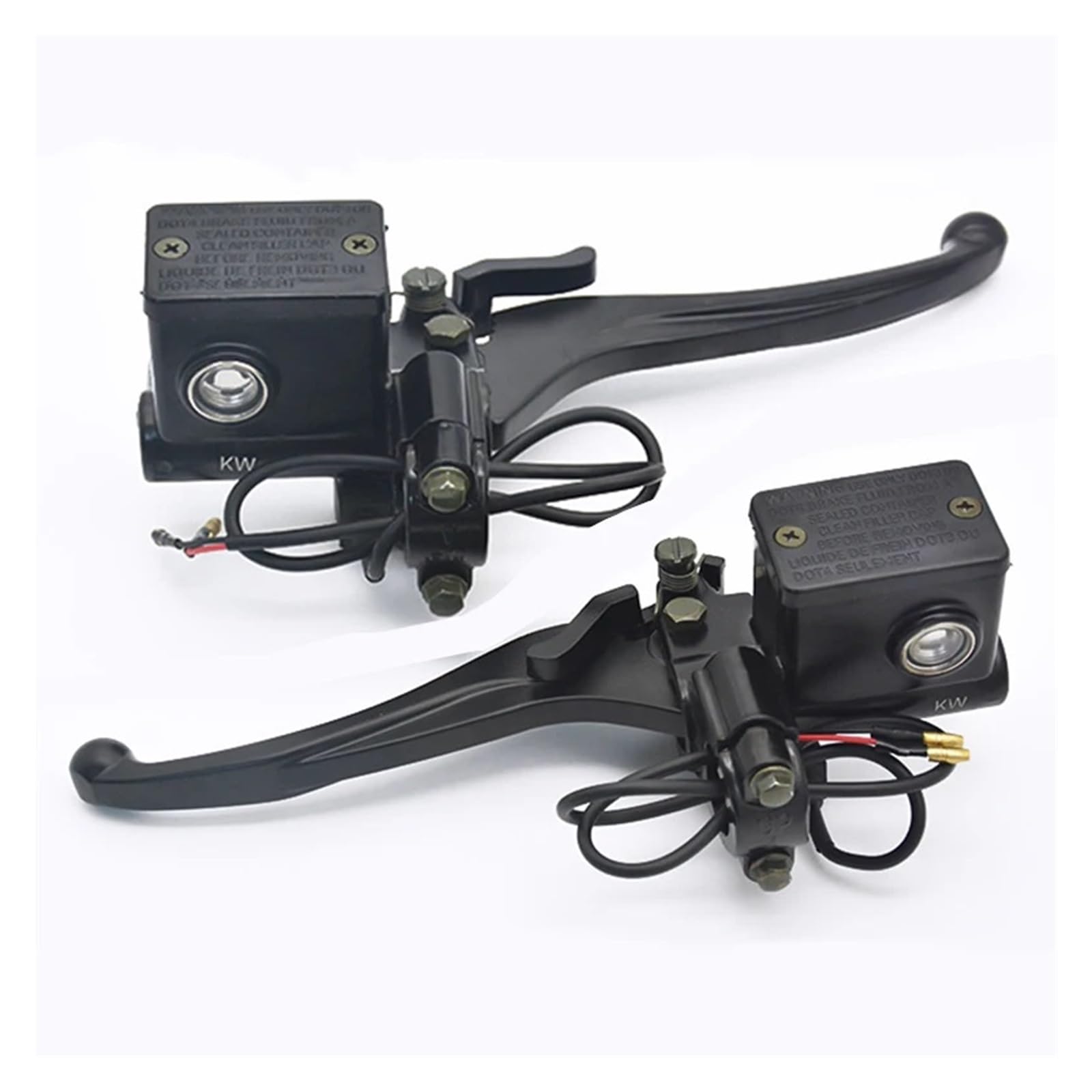 Twixral Motorbike Brake Levers 22mm Motorcycle Clutch Pump Lever for Brake Levers for Moto Handle Accessories Parts(Pair)