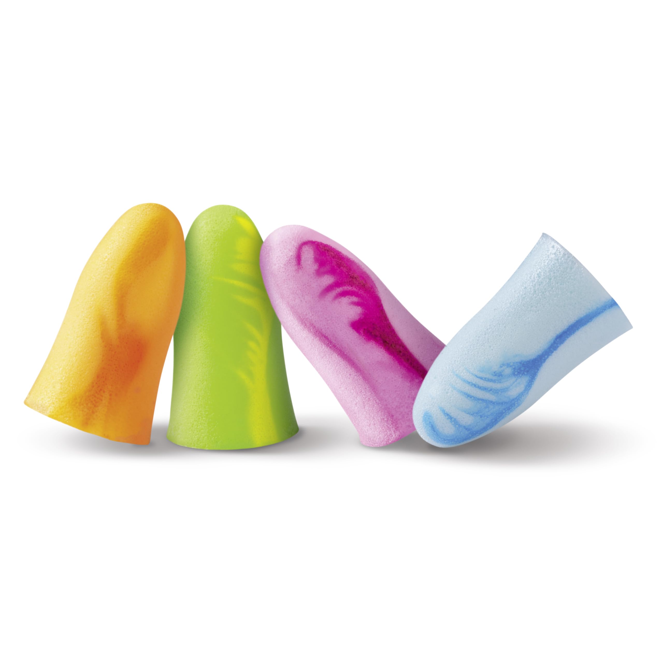 OHROPAX Tappi auricolari color – Tappi auricolari in morbida schiuma – particolarmente comodi anche a lungo – valore di isolamento acustico SNR 35 dB – ideali per feste, eventi e pausa – 8 pezzi