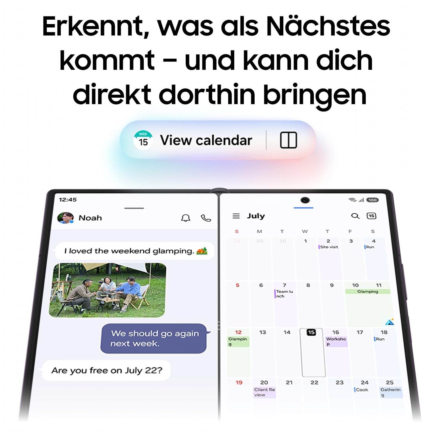 Samsung Galaxy Z Fold8 Ultra Smartphone, 256 GB Speicher, Graphite | Android AI Handy, Multitasking, 12 GB RAM, 5000 mAh Akku, 200 MP Kamera, 3 Jahre Herstellergarantie [Exklusiv auf Amazon]