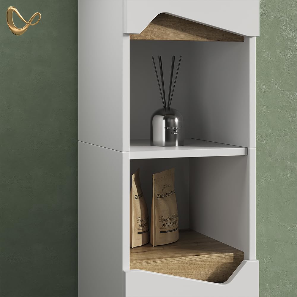 Livinity Conjunto de Muebles de baño Timavo, Blanco 60 cm