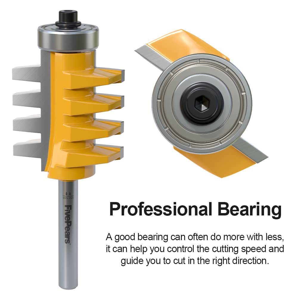 Snapklik.com : FivePears Finger Joint Router Bit