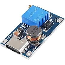 MT3608 DC-DC Boost Step Up Module Adjustable USB Type C Converter 2V24V to 5V28V 2A