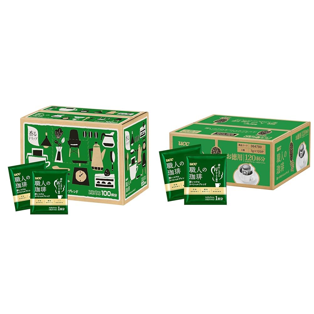 Amazon.co.jp: 【セット買い】UCC 職人の珈琲 ドリップコーヒー 深い