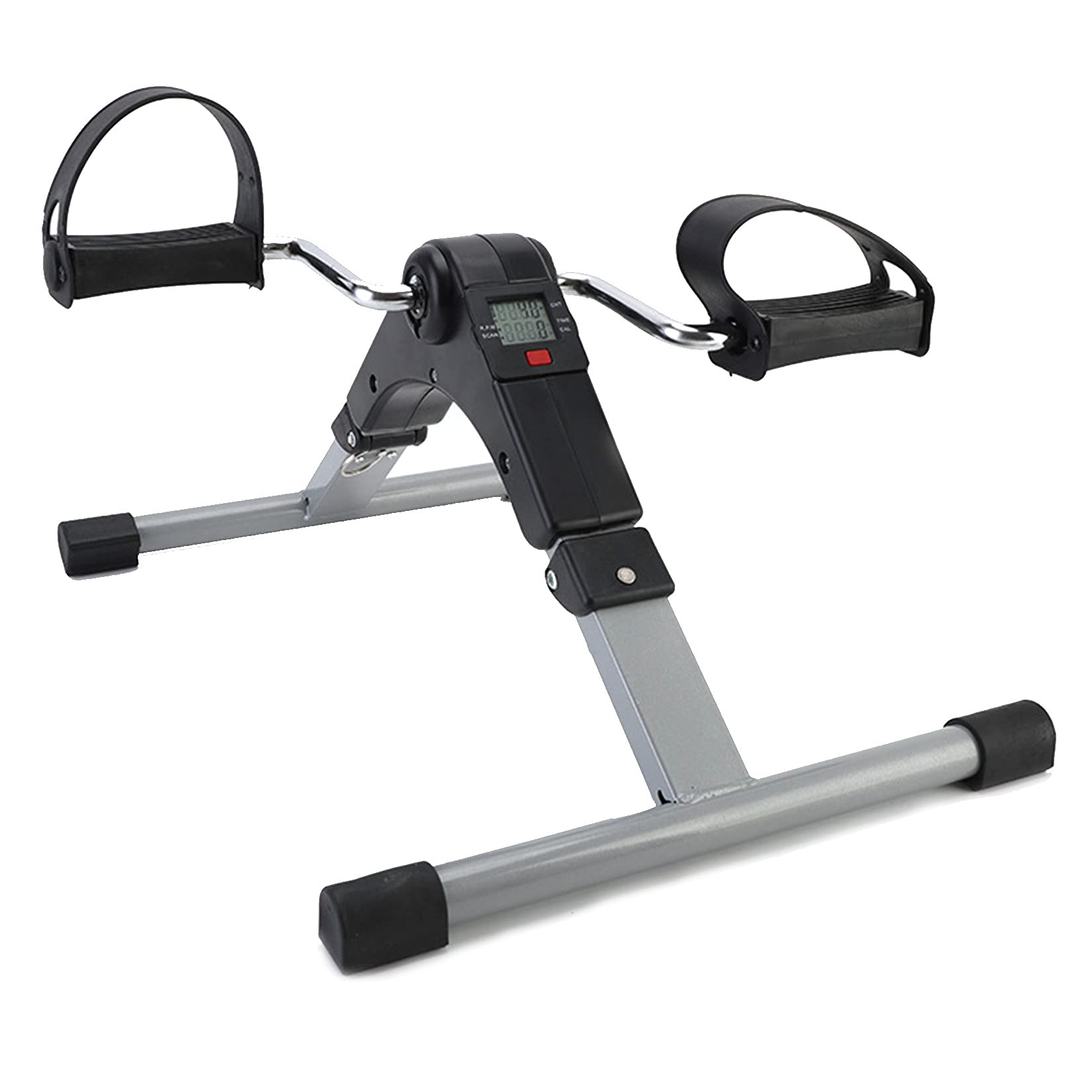 Stacjonarny rower treningowy do treningu domowego, składany rower do jazdy na rowerze halowym z regulowanym oporem, mini rower dla dorosłych i seniorów, rower treningowy pod biurkiem