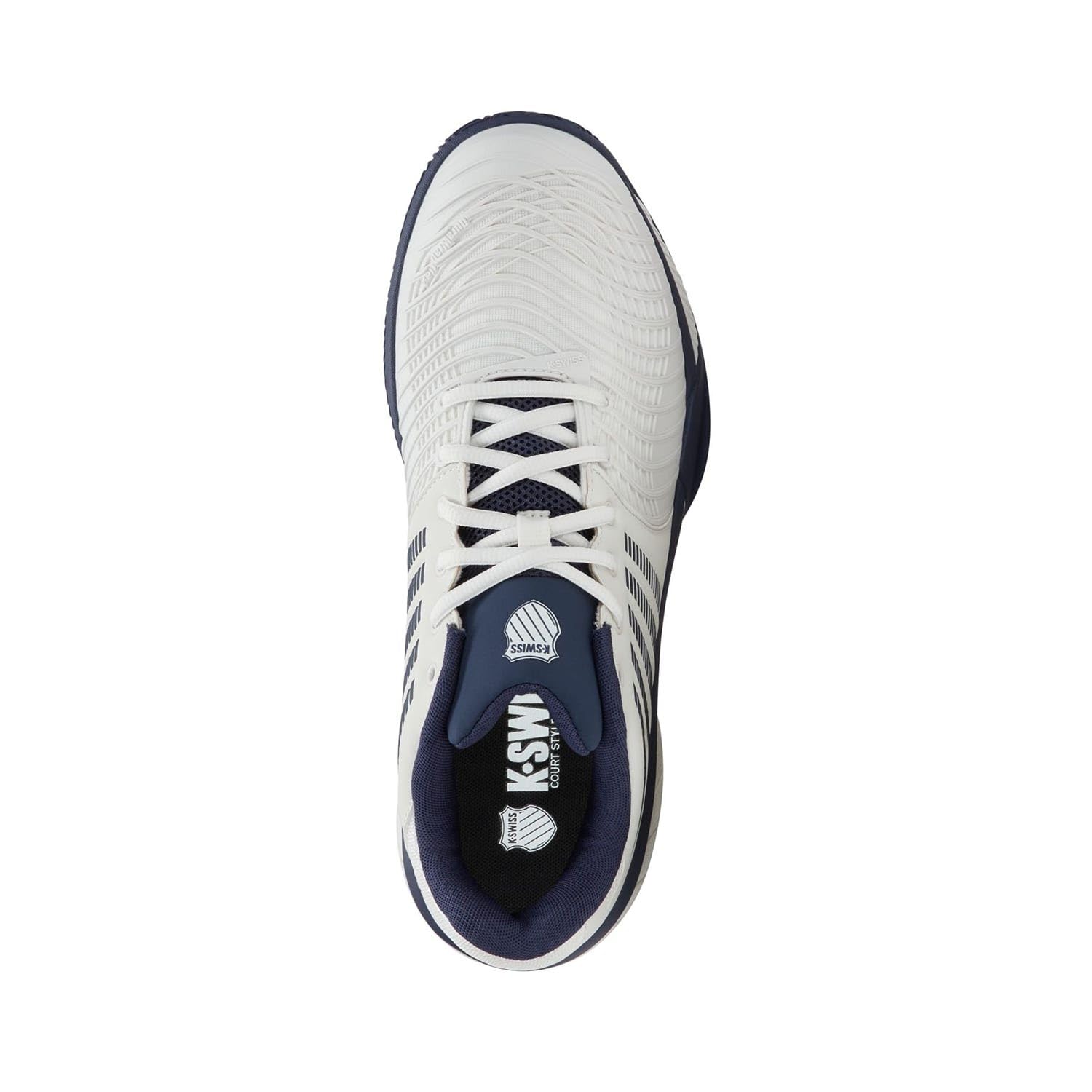 K-Swiss Express Light 3 Clay, Scarpe da Tennis Uomo, Accademia Navale Blanc De Blanc, 49 EU